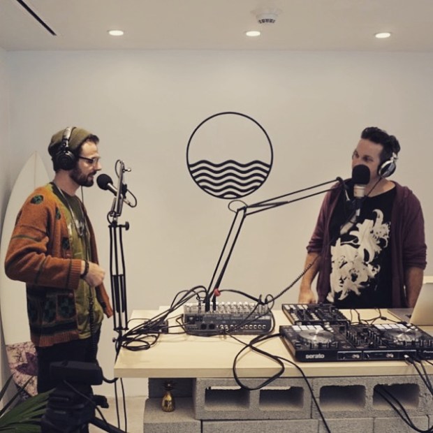 Dan Digs interviewing Tru Thoughts artist Lost Midas on air at Noon Pacific Live