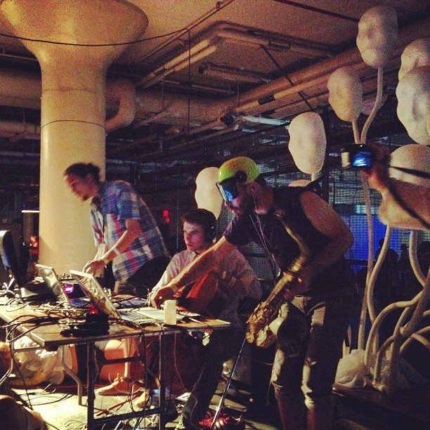 Archie Pelago performing live.