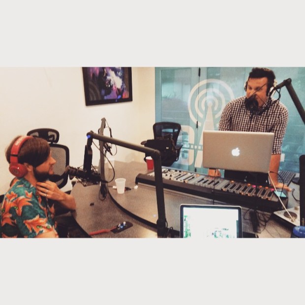 Mister Sushi and Dan in conversation